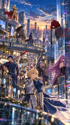 假期 · 午后田野与城市黄昏 · 作品 2